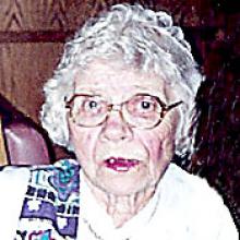 EVANGELINE ALICE MCDONALD  Obituary pic