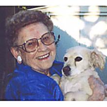 VIOLET MARGARET BROATCH (HARRISON)  Obituary pic