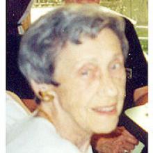 FREDA BORGER  Obituary pic