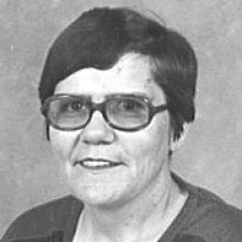 LUCIE AGNES NADEAU  Obituary pic