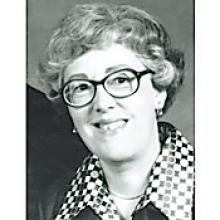 MARGARET OLIVE BROWNLIE (HALLETT)  Obituary pic