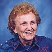 RUTH PETERS  Obituary pic