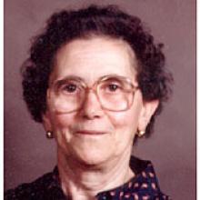 GIOVANNA ANANIA (GRANDE)  Obituary pic