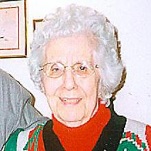 LAURETTE SAUCIER  Obituary pic