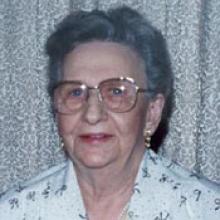 HAZEL CLAUDIA MACKEY (GREEN)  Obituary pic