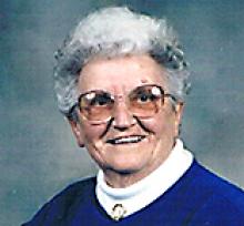 MURIEL ISABEL PADDOCK  Obituary pic