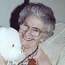 LUCY BARBARA LINDELL (APPLEBEE)  Obituary pic