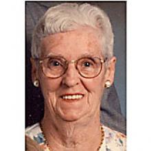 SARAH (SADIE) PETERSON  Obituary pic