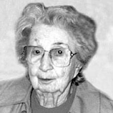 GEORGETTE HADDAD  Obituary pic