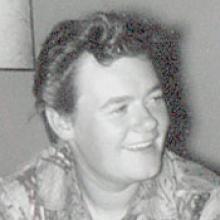 MARGARET (MUGS) DUNLOP (EMSLIE)  Obituary pic