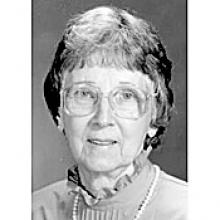 WINNIFRED MARY (MOLLY) CHEATER  Obituary pic