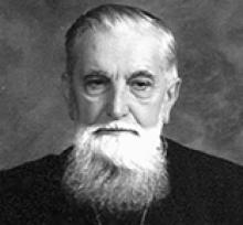 RIGHT REVEREND MITRED HIEROMONK DR. VASILE T. PAVENSCHI  Obituary pic