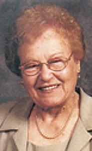 NELLIE HOLUBOWICH  Obituary pic
