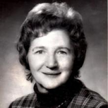 DORIS MARKWART (SUSANNA PETERS)  Obituary pic