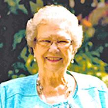 MARJORIE JANET BRIGGS (THOMSON) Obituary pic