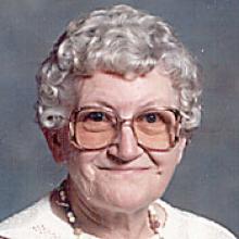 ANNIE RHYMER  Obituary pic