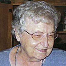 ALMA STORDEUR  Obituary pic