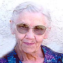 HILDA BRAUN  Obituary pic