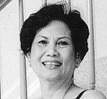 MARIETA FELICHITA E. MACALTAO  Obituary pic