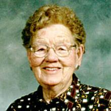 IDA JOHANNA VERWEY (OVERWATER)  Obituary pic