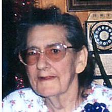 MARIE ANN DELORES TOUROND (DUCHARME)  Obituary pic