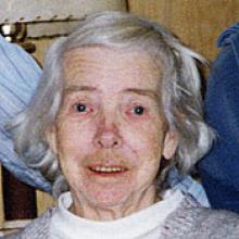 ROBERTA VIOLET CROALL (ROBERTON) -  Obituary pic