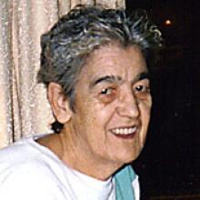 ALVINA THOMAS  Obituary pic
