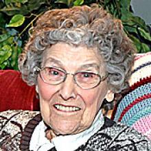 GERTRUDE ISABELLE ELMWOOD  Obituary pic