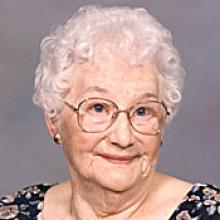 GERTRUDE MABLE COSENS  Obituary pic