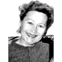 MARJORIE LYDIA ZADO Obituary pic