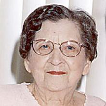 MARY HUNTER  Obituary pic