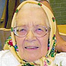 MARIA SAWCZAK  Obituary pic