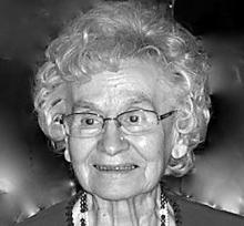 EVELYN BURNS  Obituary pic