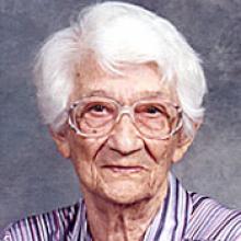 EMILIE BERTHA WIESS (TRAPP)  Obituary pic