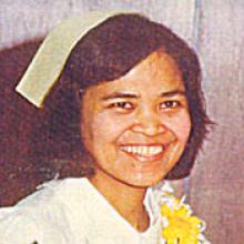 EVANGELINA VINLUAN-ALBERTO  Obituary pic