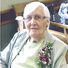 CHARLOTTE WALL  Obituary pic
