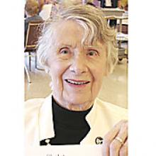 OLLIE (OLGA) HILLMAN (GORY)  Obituary pic