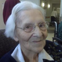 MARY SAMPLE  Obituary pic