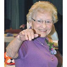 ANGELINE ALICE CUVELIER  Obituary pic