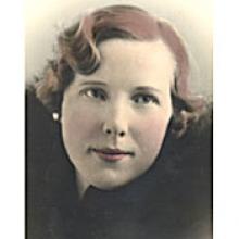 MARTHA WILHELMINA BUTTERIN (DOERN)  Obituary pic