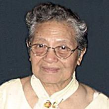 GEMINIANA (GEM) SANTILLANA GAZAN  Obituary pic