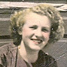 SONIA PETRIE (FOSTEY)  Obituary pic