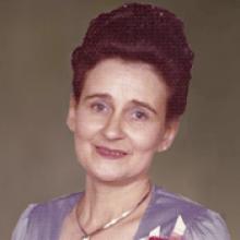 MARY PATRICIA (PAT) BRIDGES-COURT-HAMMAR  Obituary pic