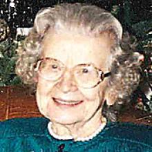 ANNA FAST  Obituary pic