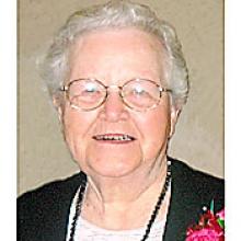 AGANETHA (NETTIE) NEUFELD  Obituary pic