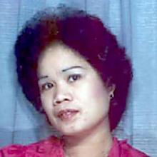 MARIA LUISA MILARION GONZALES  Obituary pic