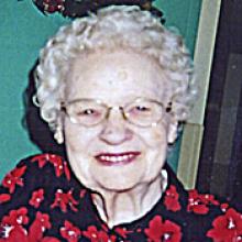 VERA MAE MACVICAR  Obituary pic