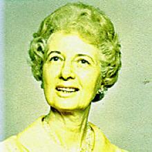 MARGARET (PEGGY) LEISHMAN MCMILLAN  Obituary pic