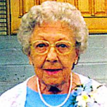 BERTA MCQUADE  Obituary pic
