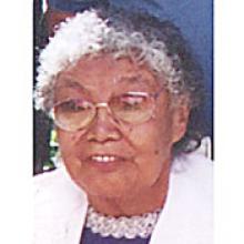 AGATHA OLIVE ABRAHAM  Obituary pic